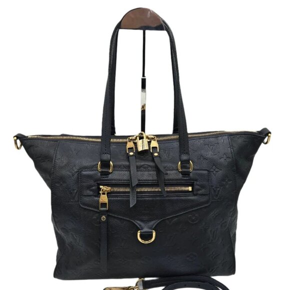 COA INCLUDED - Louis Vuitton Monogram Empreinte Black Bag - Picture 2 of 16